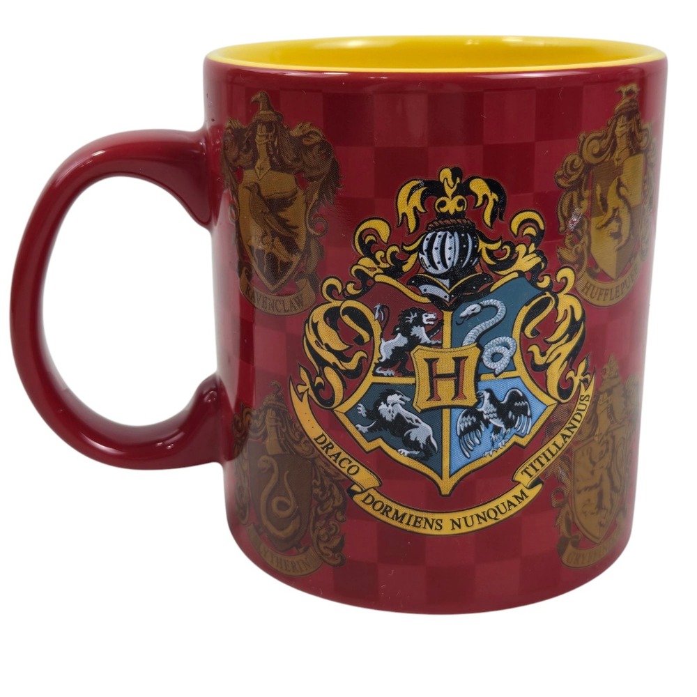Hogwarts Harry Potter Draco Crest 20 Oz Ceramic Coffee Mug MINT